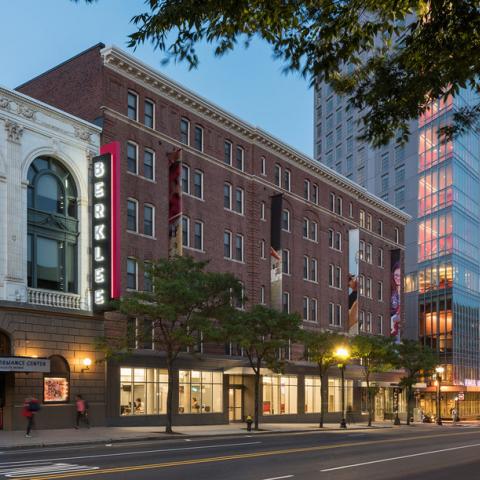 Berklee's Boston campus on Massachusetts Avenue