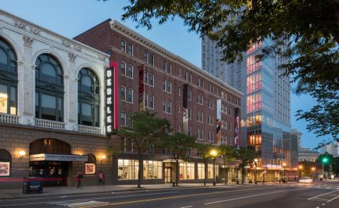 Berklee's Boston campus on Massachusetts Avenue