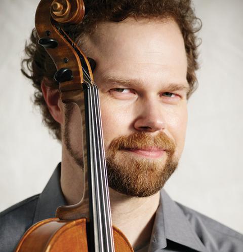 Headshot of the Global String Program Director, David Wallace. 